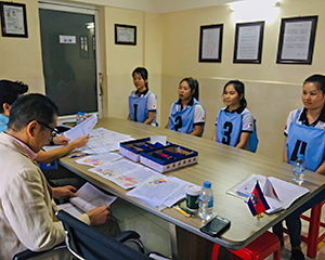 <惣菜製造会社(新潟県)>惣菜加工作業にて2019年4名2023年1名実習生受入